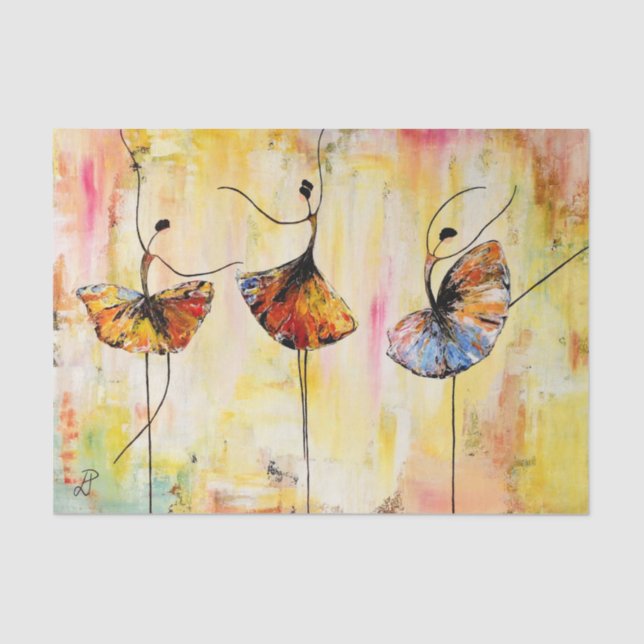 Ballet Sinfonietta  Tissue Paper (Front)