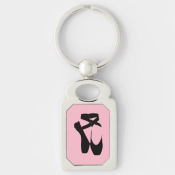 Ballet Slipper Keychain by The_Happy_Nest at Zazzle