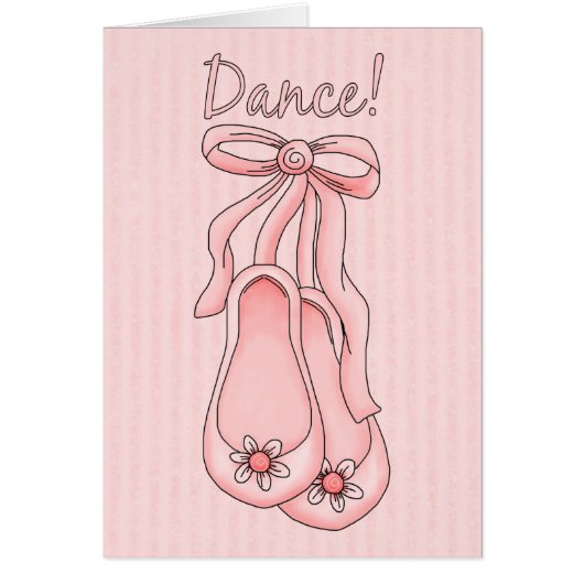 Ballet Slippers Cards (Front)