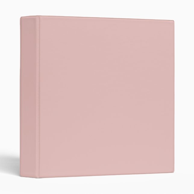 Ballet Slippers Pink Solid Color Binder (Front/Spine)