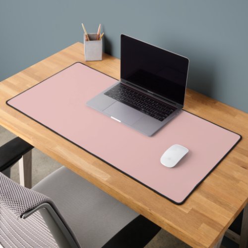 Ballet Slippers Pink Solid Color Desk Mat