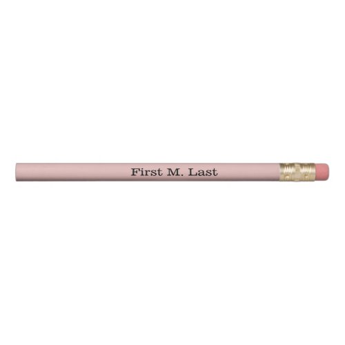 Ballet Slippers Pink Solid Color Pencil