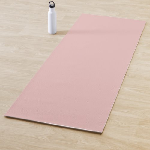 Ballet Slippers Pink Solid Color Yoga Mat