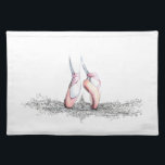 Ballet Slippers Placemat<br><div class="desc">fun gift for the ballet lover</div>