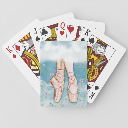 Ballet Slippers Poker Cards