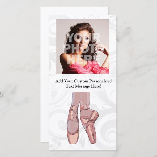 Ballet Slippers Toe Shoes (Front/Back)