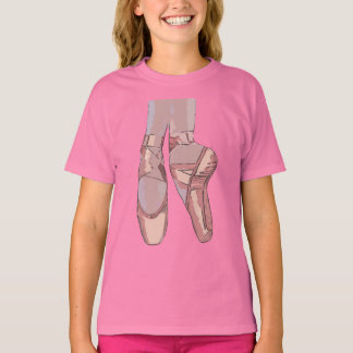 Ballet Slippers Toe Shoes T-Shirt
