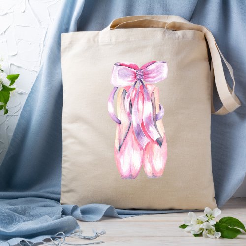 Ballet Slippers Tote Bag