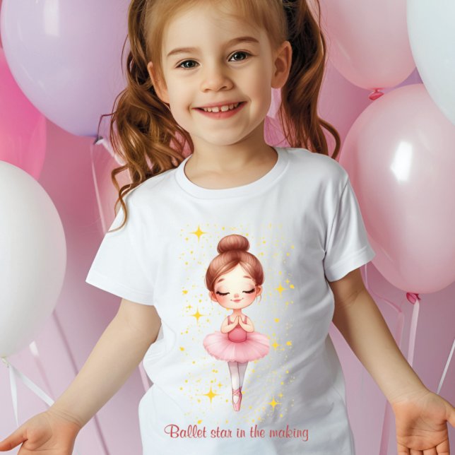 Ballet Star Girl's T-Shirt (Creator Uploaded)