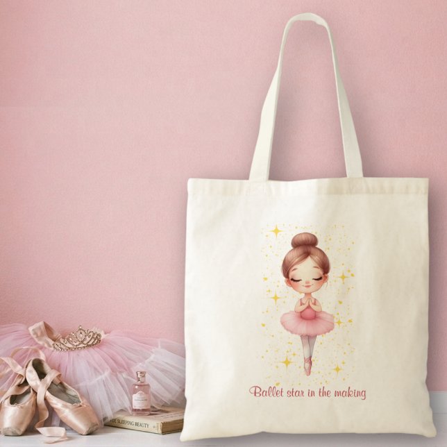 Ballet Star Tote Bag (Creator Uploaded)