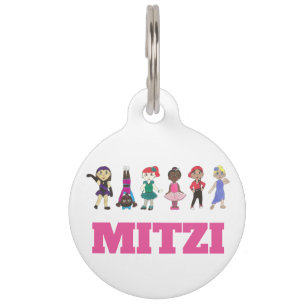 Ballet Tap Jazz Acro Hip Hop Lyrical Dance Teacher Pet Name Tag