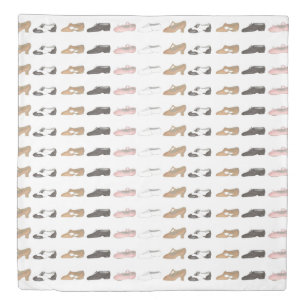 Ballet Tap Jazz Acro Lyrical Dance Character Shoes Duvet Cover