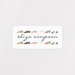 Ballet Tap Jazz Acro Lyrical Shoes Dance Student Kids' Labels