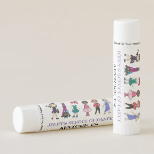 Ballet Tap Jazz Lyrical Hip Hop Dance Studio Lip Balm
