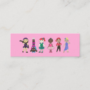 Ballet Tap Jazz Lyrical Hiphop Acro Dance Studio Mini Business Card