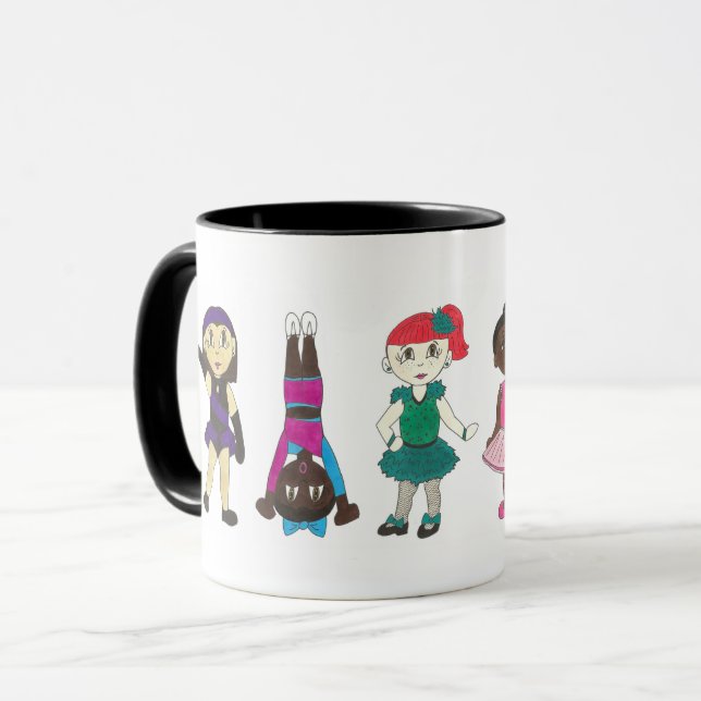 Ballet Tap Jazz Lyrical Hiphop Acro Dance Teacher Mug (Front Left)