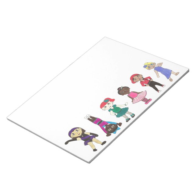 Ballet Tap Jazz Lyrical Hiphop Acro Dance Teacher Notepad (Angled)