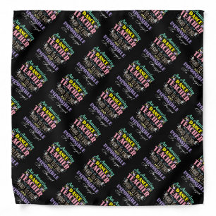 Ballet Teacher Appreciation - Amazing Quote Bandana