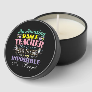 Ballet Teacher Appreciation - Amazing Quote Mini Candle Favors