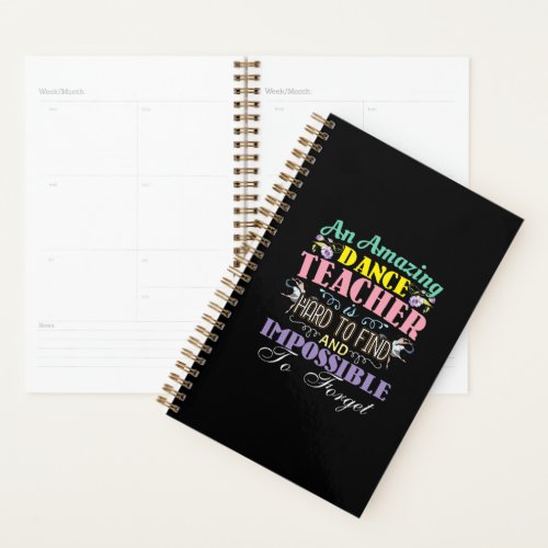 Ballet Teacher Appreciation _ Amazing Quote Planner