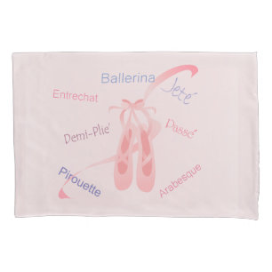 Ballet Terms Pillow Case