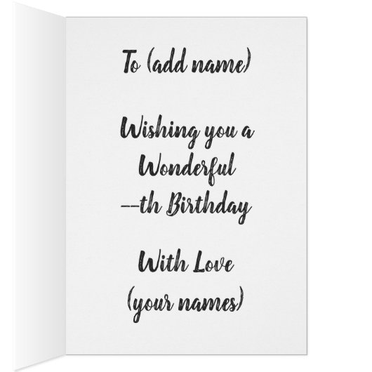 Ballet Theme -- Personalize for Female (Inside (Right))