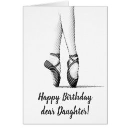 Ballet Theme -- Personalize for Female Cards
