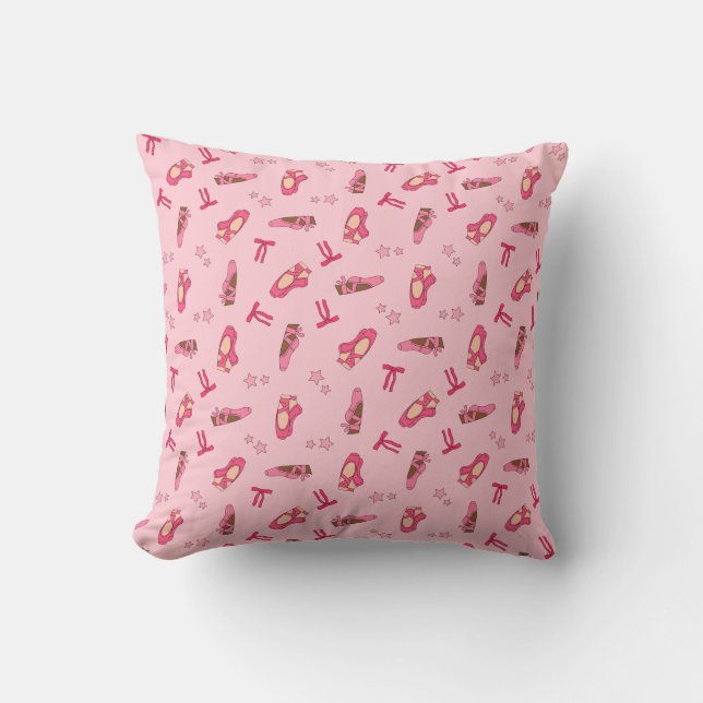 Ballet Throw Pillow (Front)