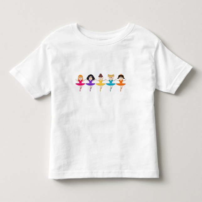 ballet toddler t-shirt (Front)