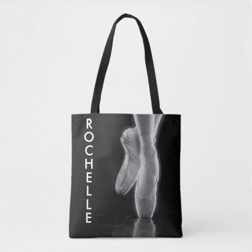 Ballet Toe Shoes Pointe Shoes Personalized Tote Bag