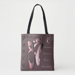 Ballet Toe Shoes Tote Bag
