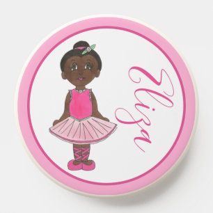 Ballet Tutu Pink Ballerina Dance Recital Girl PopSocket