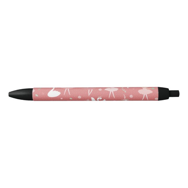 Ballet, Women & Girls, Cute Ballet Swan Pattern Pen (Front)