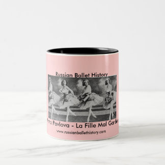 Ballets Russes Pavlova Two-Tone Coffee Mug