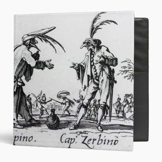 Balli de Sfessania, c.1622 2 3 Ring Binder (Front/Inside)