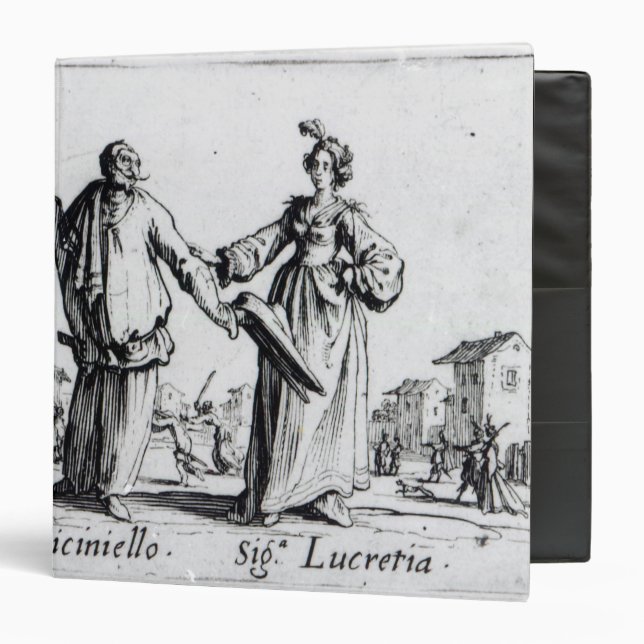 Balli de Sfessania, c.1622 2 3 Ring Binder (Front/Inside)