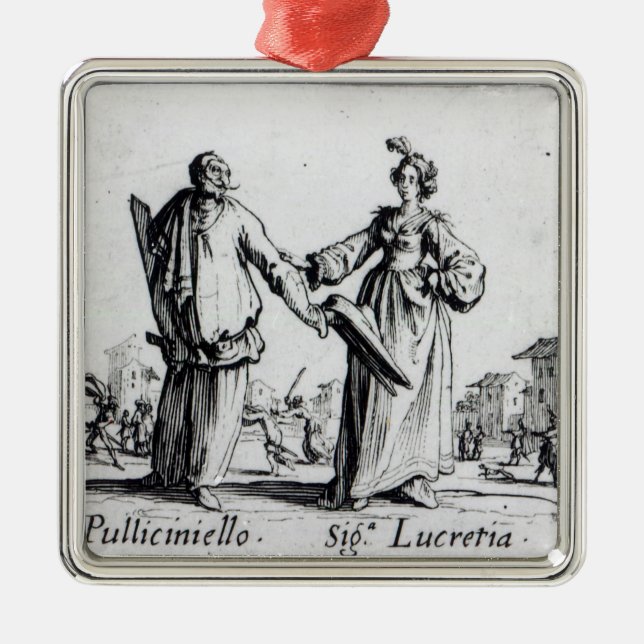Balli de Sfessania, c.1622 2 Metal Ornament (Front)