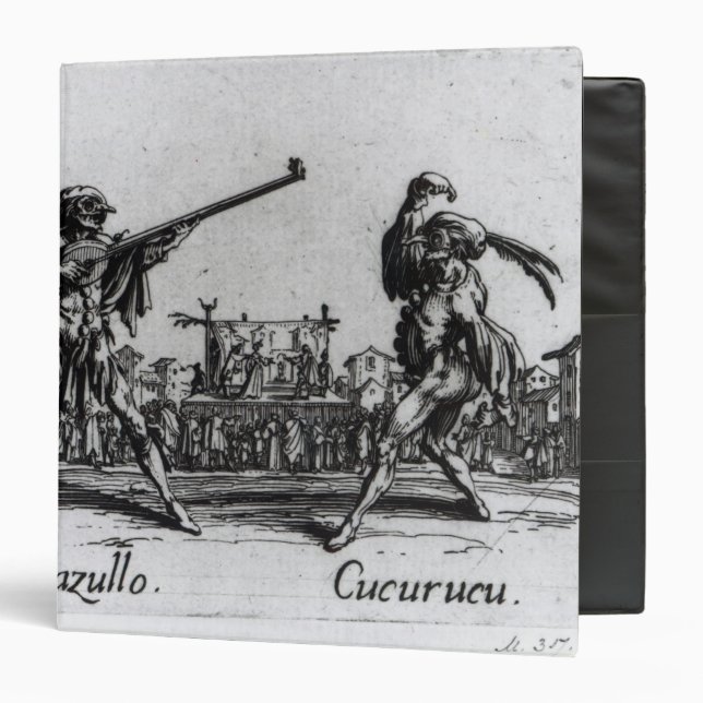 Balli de Sfessania, c.1622 3 Ring Binder (Front/Inside)