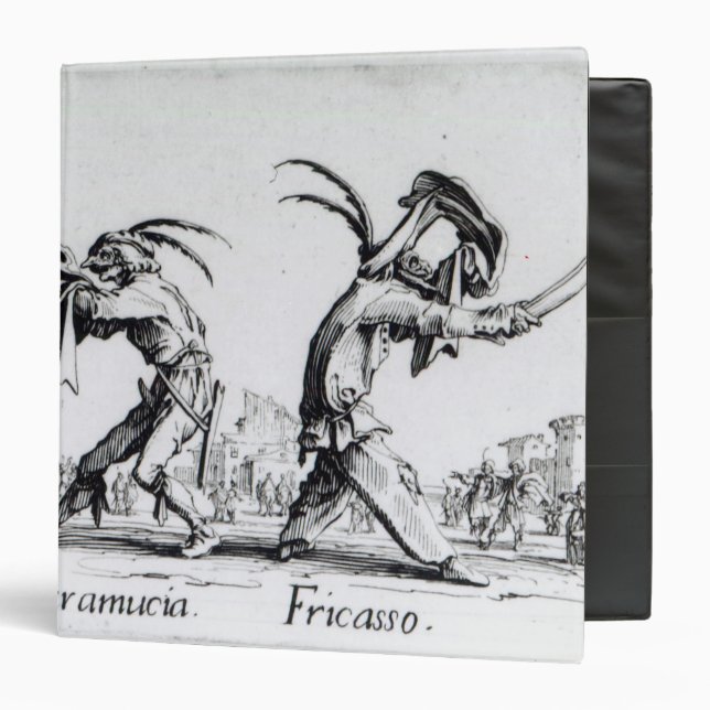 Balli de Sfessania, c.1622 3 Ring Binder (Front/Inside)