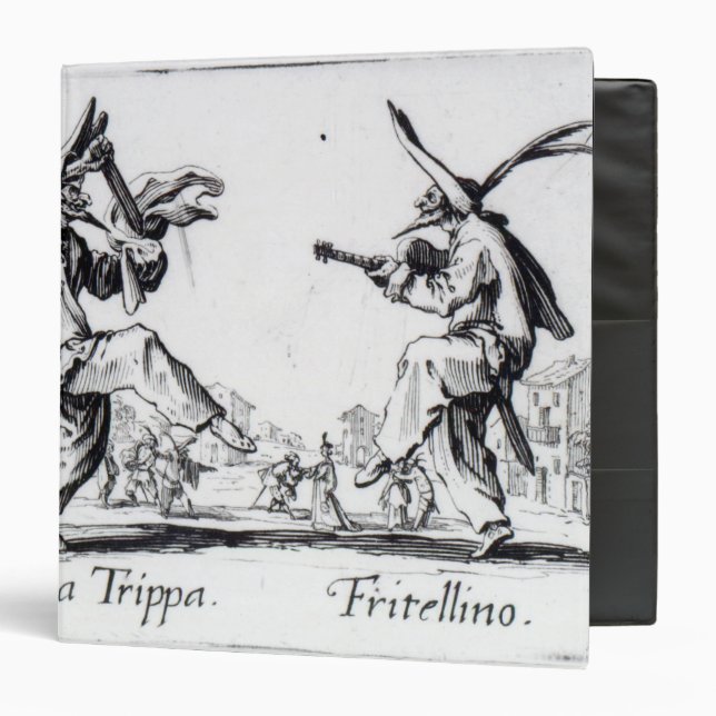 Balli de Sfessania, c.1622 3 Ring Binder (Front/Inside)