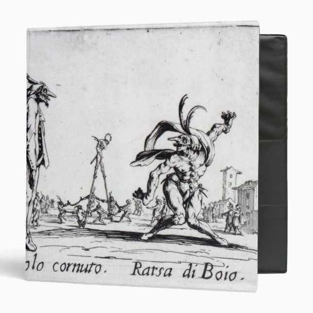 Balli de Sfessania, c.1622 Binder (Front/Inside)