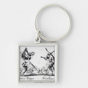 Balli de Sfessania, c.1622 Keychain