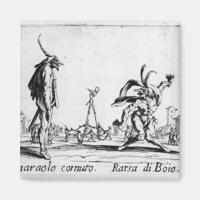 Balli de Sfessania, c.1622 Magnet (Front)