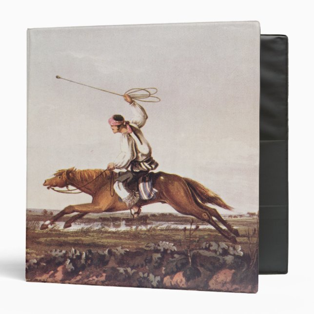 Balling Ostriches 3 Ring Binder (Front/Inside)