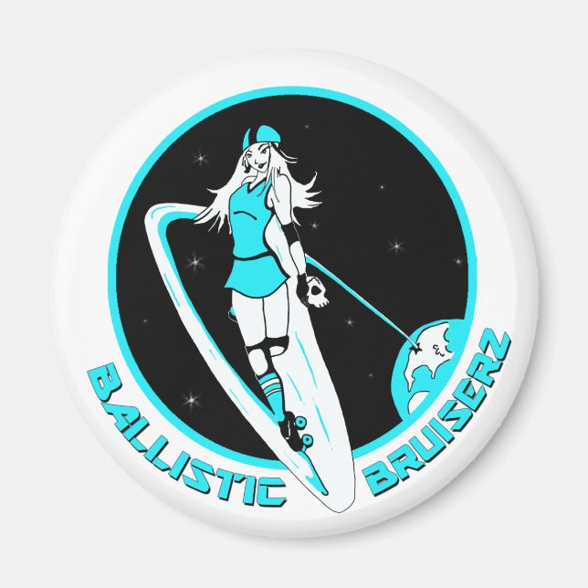 Ballistic Bruiserz Magnet (Front)