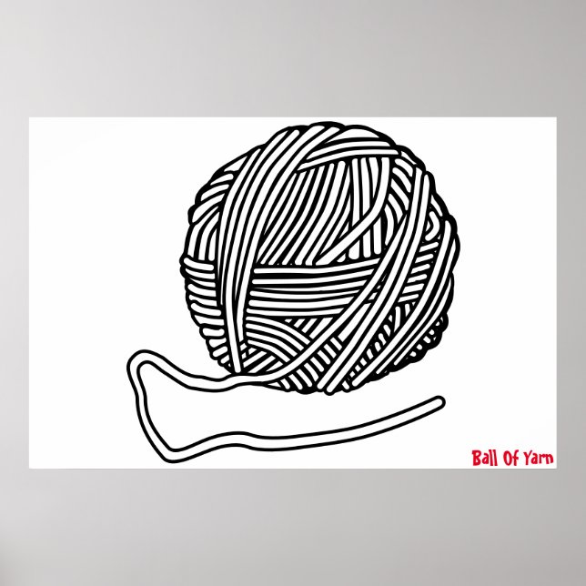Ballof Yarn  Poster (Front)