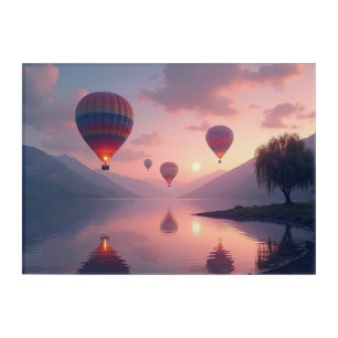 Balloon Adventure Dreams Acrylic Print