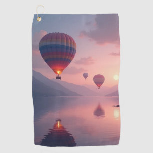 Balloon Adventure Dreams Golf Towel