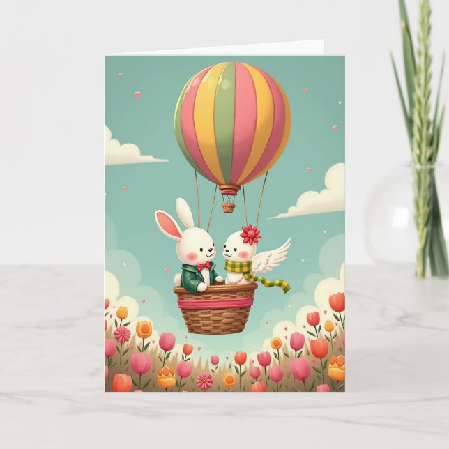 Balloon Adventure Friend Card (Front)