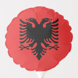 Balloon & Albanian Flag, patriots party / Albania
